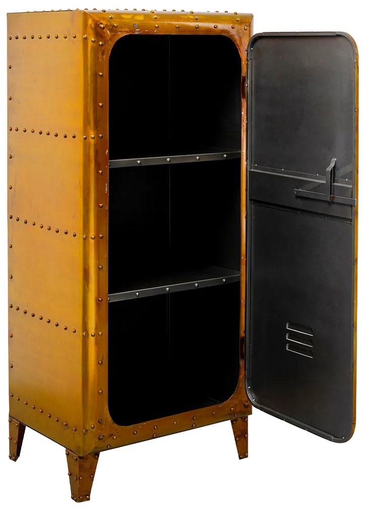 Locker skrinka zlatá