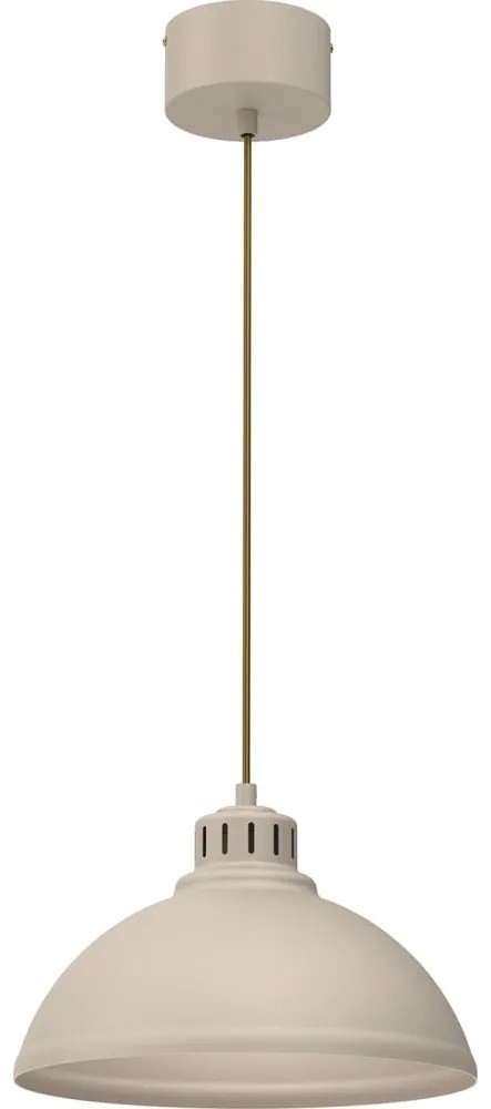 Luster na lanku SVEN 1xE27/15W/230V béžová