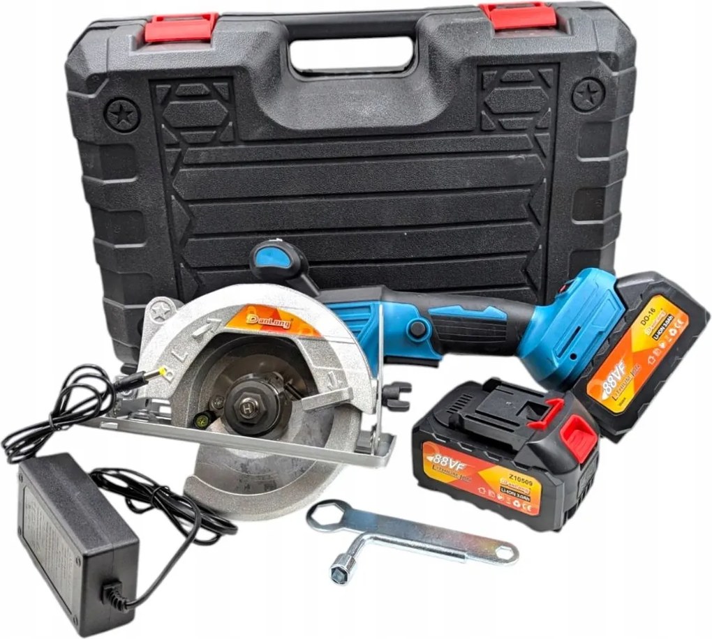 Akumulátorová Kotúčová Píla 21 V 2 Akumulátory Kufor