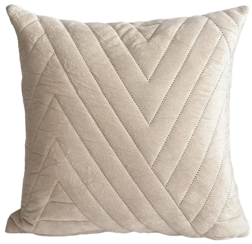 Obliečka na vankúš Lili RQ-191 40x40 cm tmavobéžová