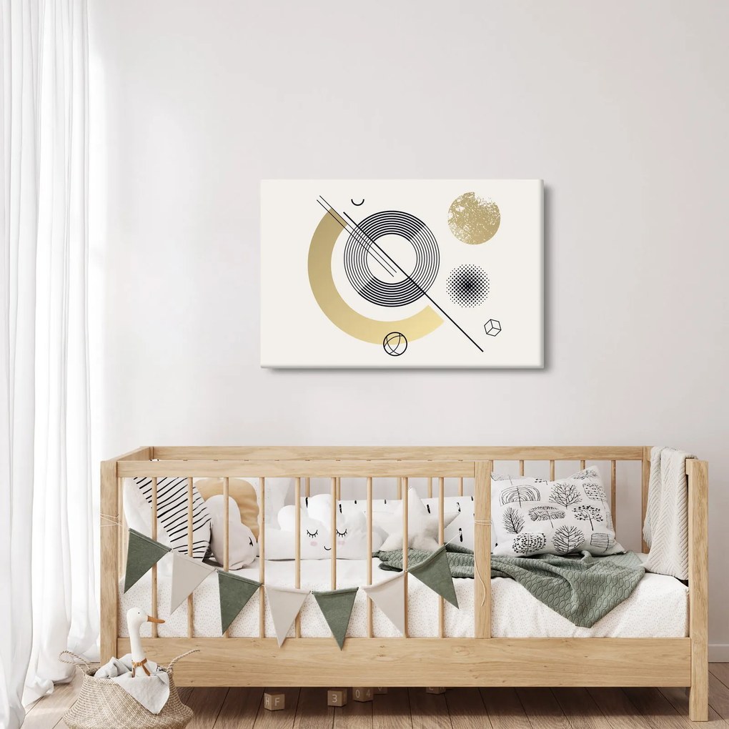 Obraz - Geometrické tvary N⁰2 (90x60 cm)