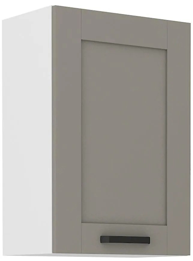 Kuchynská skrinka Luna claygrey/biela 50G-72 1F