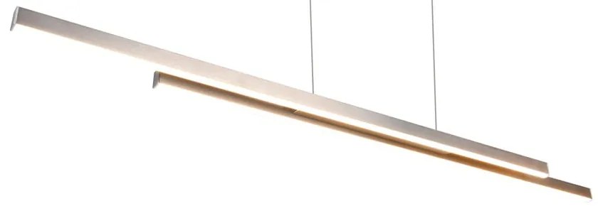 LED závesné svietidlo v striebornej farbe Odio – Trio