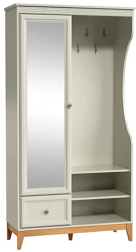 Predsieňový nábytok Windsor kašmír/prírodný dub