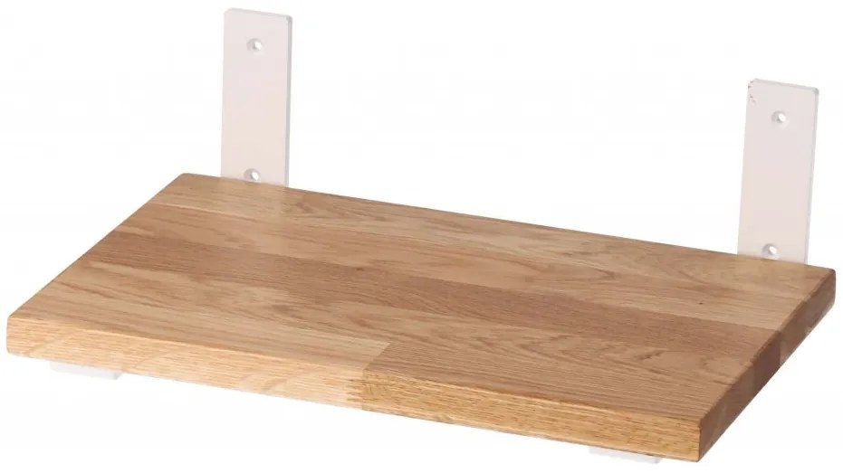 ATMOWOOD Dubová polica 30 cm
