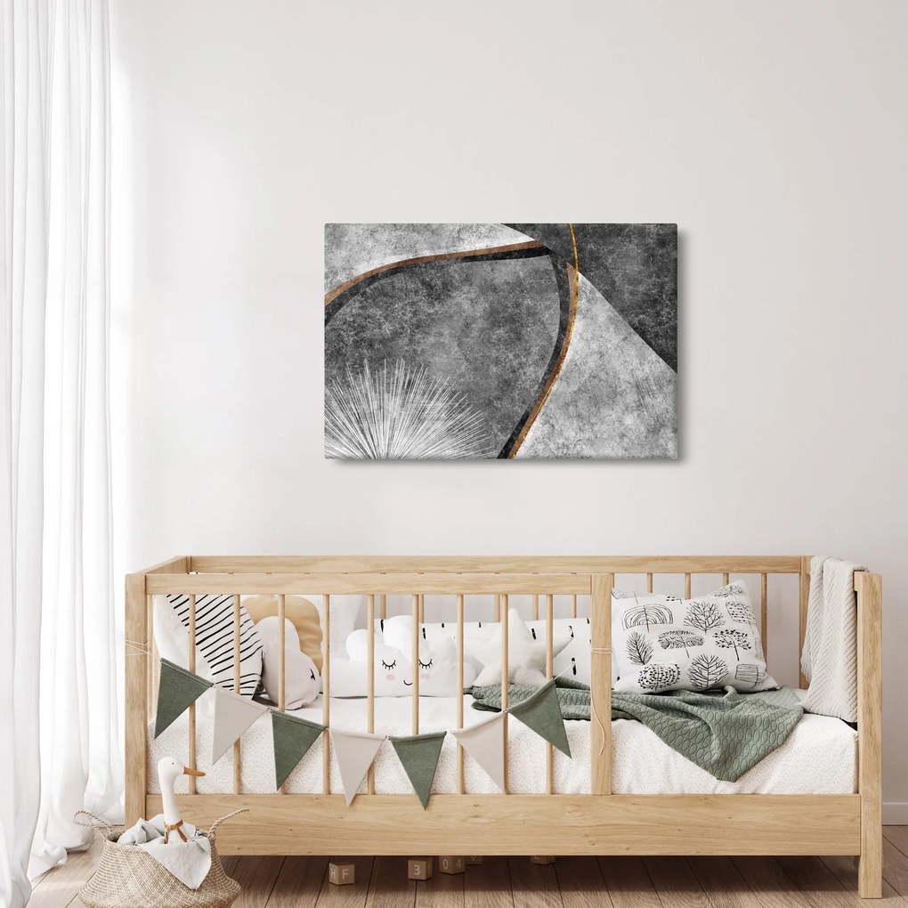 Obraz - Abstrakcia v betóne (90x60 cm)