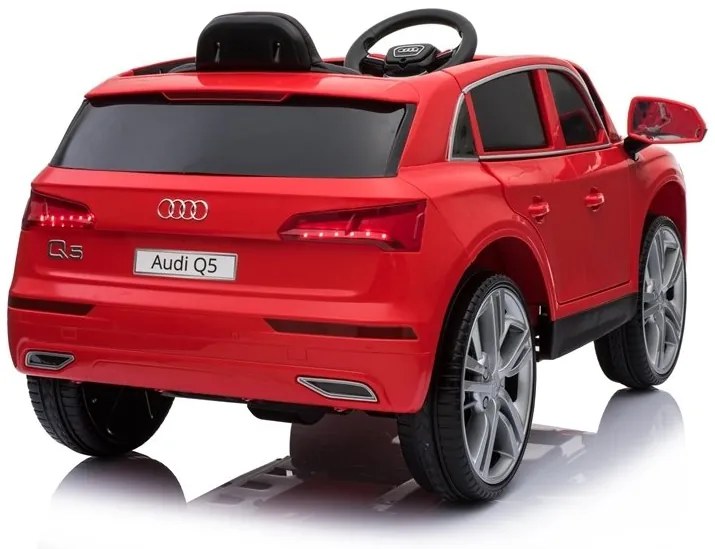LEAN TOYS ELEKTRICKÉ AUTÍČKO AUDI Q5 - NELAKOVANÉ - ČERVENÉ - 2024