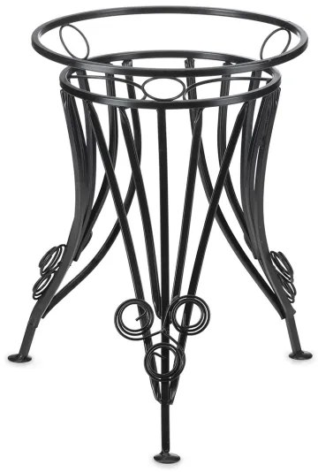 Stojan na kvety 47x43 cm čierna