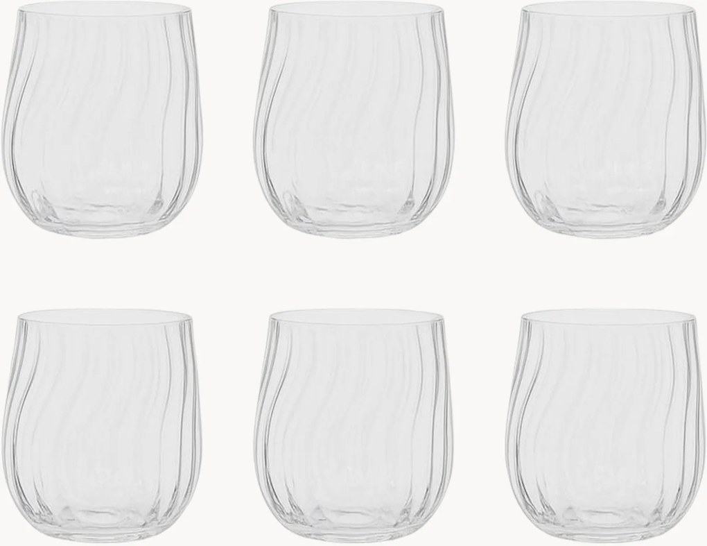Poháre na vodu Aulica, 6 ks