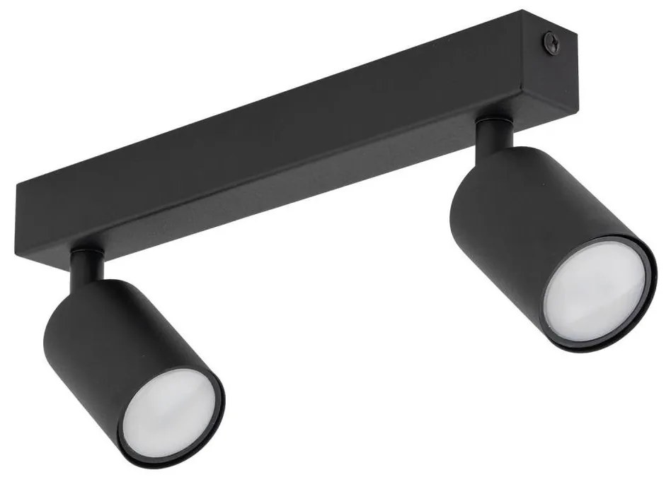 Bodové svietidlo NEX 2xGU10/10W/230V čierna