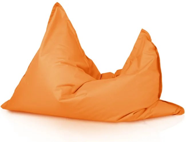 Vankúš na sedenie oranžový nylon