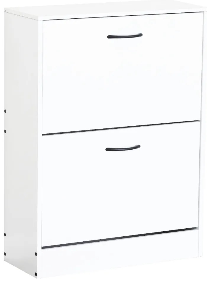 Botník BOTNIX, 2 poschodia, biela