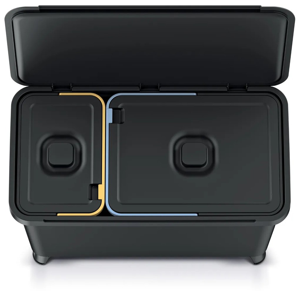 Odpadkový kôš na triedený odpad NKS45W2 33 l - čierna