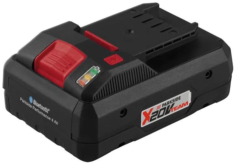 Parkside Performance®  Aku kombinované kladivo Pkhap 20-Li + Smart akumulátor 20 V/4 Ah + Dvojitá nabíjačka na akumulátor 20 V/2x 4,5 A  (800011786)