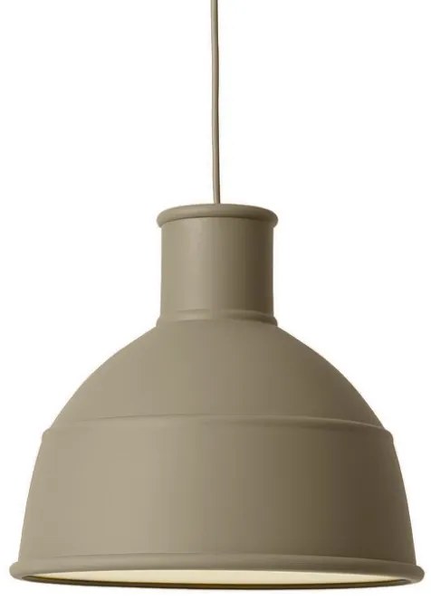 Muuto Závesná lampa Unfold, olive 14211