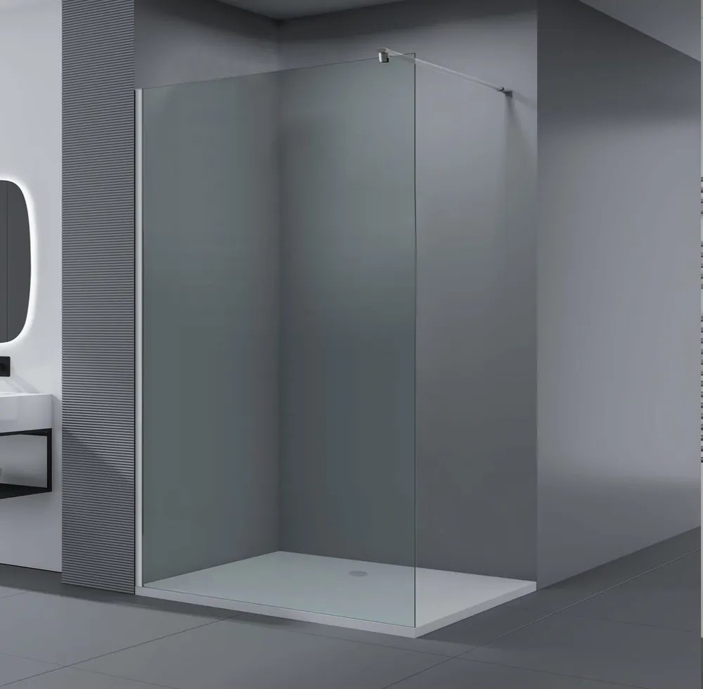 Walk-in sprchová stena 140, 190cm, 8mm