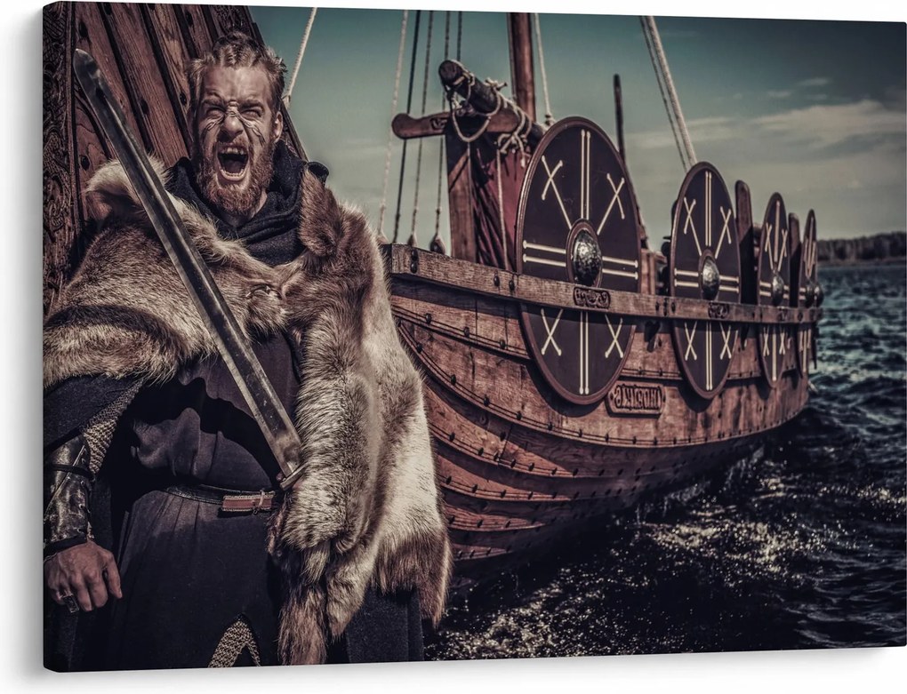 Obraz - Viking (70x50 cm)