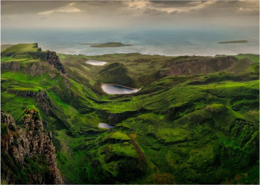 Obraz - Quiraing, Škótsko (70x50 cm)