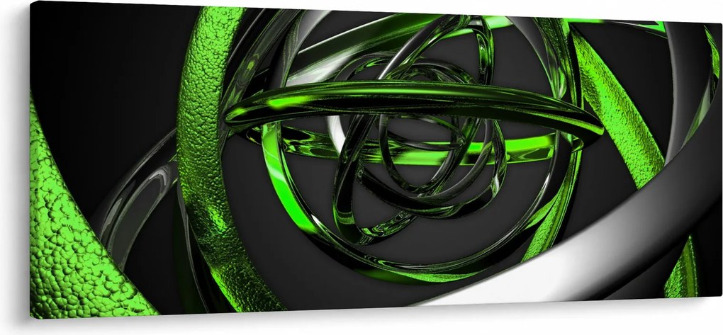 Obraz abstrakcie (120x50 cm)