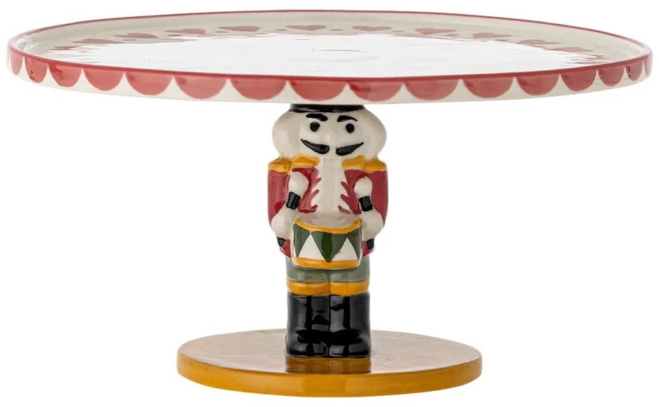 Etažér s vianočným motívom z kameniny Jolly – Bloomingville