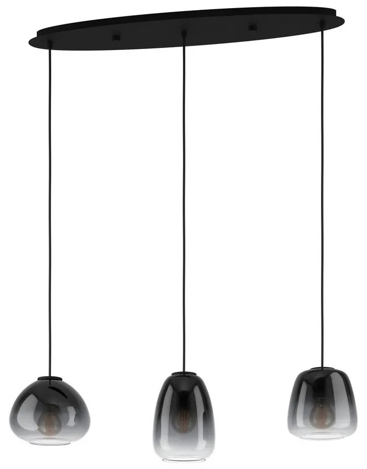 Eglo 900195 - Luster na lanku AGUILARES 3xE27/40W/230V