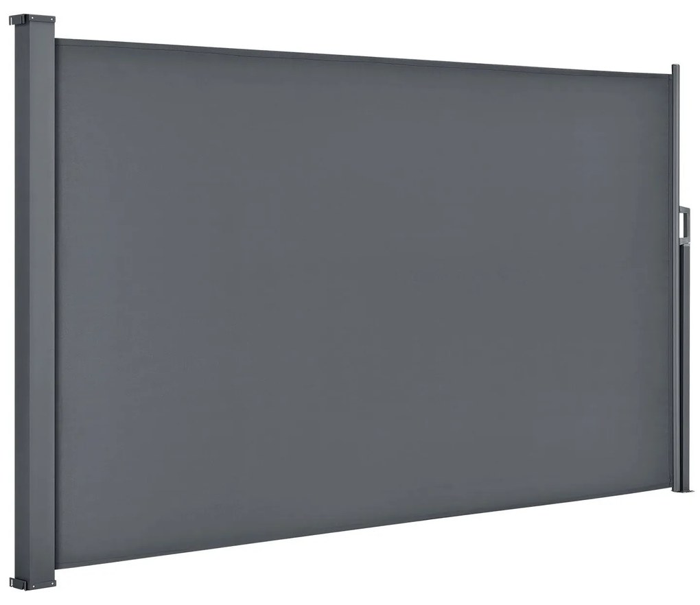 InternetovaZahrada Bočná markíza Dubaj 300 x 160 cm - antracit