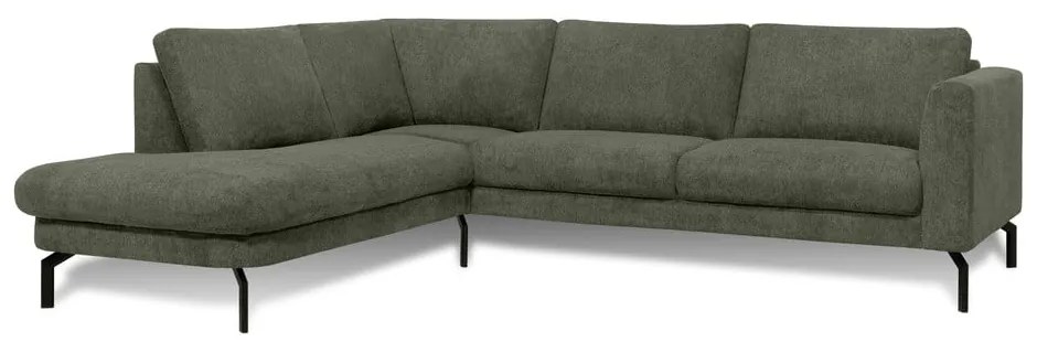 Tmavozelená rohová pohovka (ľavý roh) Gomero – Scandic