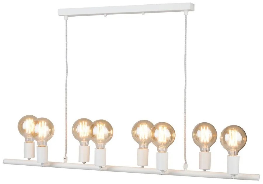 Biele závesné svietidlo Miami – it's about RoMi