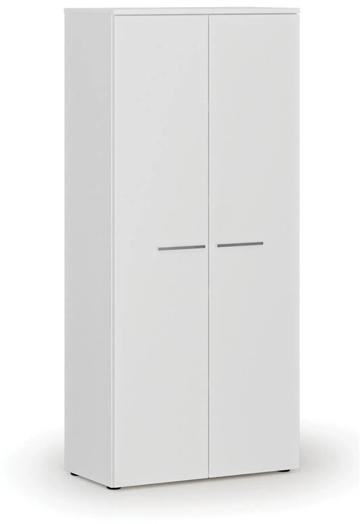Šatníková skriňa s výsuvom PRIMO WHITE, 1781 x 800 x 420 mm, biela