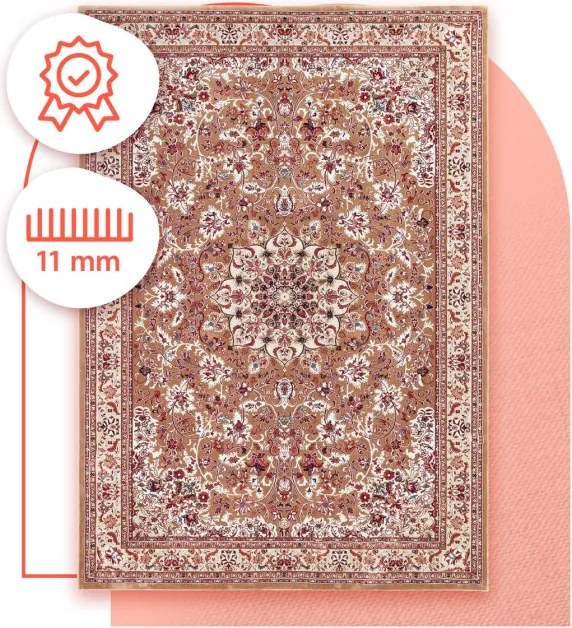 Koberec Dywilan Rich Kordoba Dark Beige/Dark Beige