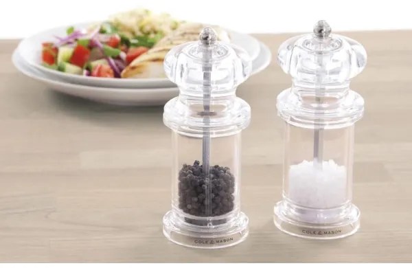 Cole&Mason - Sada mlynčekov na soľ a korenie PRECISION MILLS 2 ks 14 cm