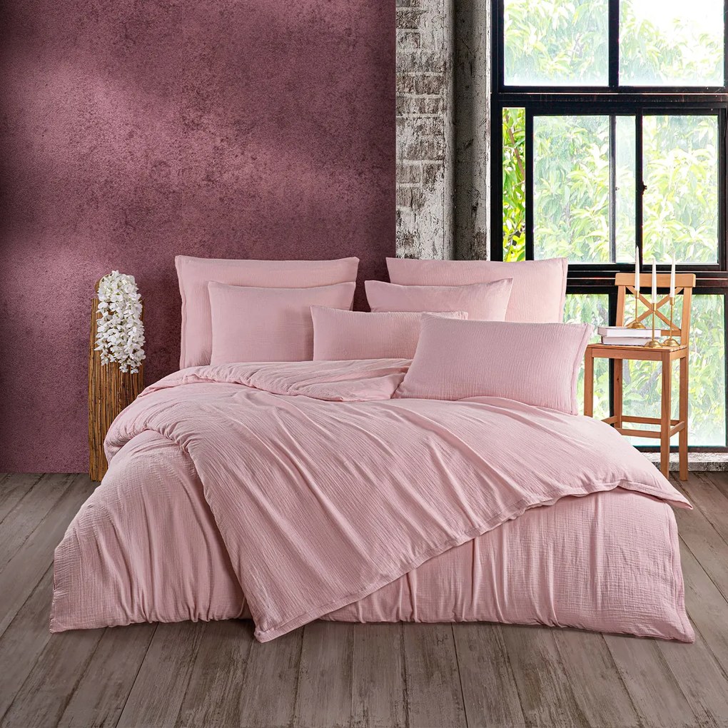 4Home Mušelínové obliečky Rosa, 160 x 200 cm, 70 x 80 cm