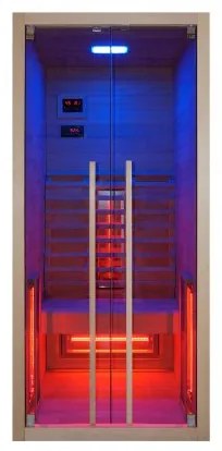 Sanotechnik - RUBY 1 - infrasauna pre 1 osobu, 90 x 100 x 195 cm