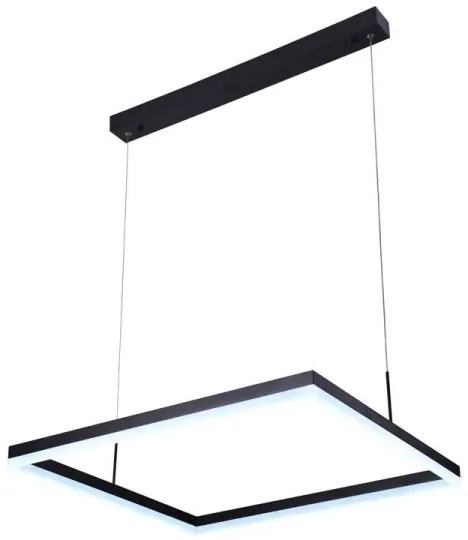 LED Stmievateľný luster na lanku LED/55W/230V 3000-6500K + diaľkové ovládanie