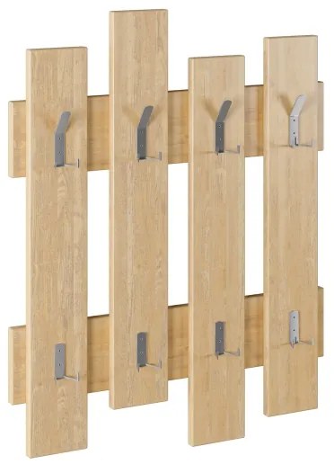 Nástenný vešiak WAVE 81x64 cm béžová