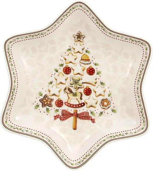 Villeroy & Boch Winter Bakery Delight misa vianočný stromček, 24,5 cm