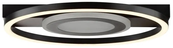 Brilliant -LED RGBW stmievateľné stropné svietidlo MAUREEN LED/20W/230V 3000-6500K čierna + s diaľkovým ovládaním