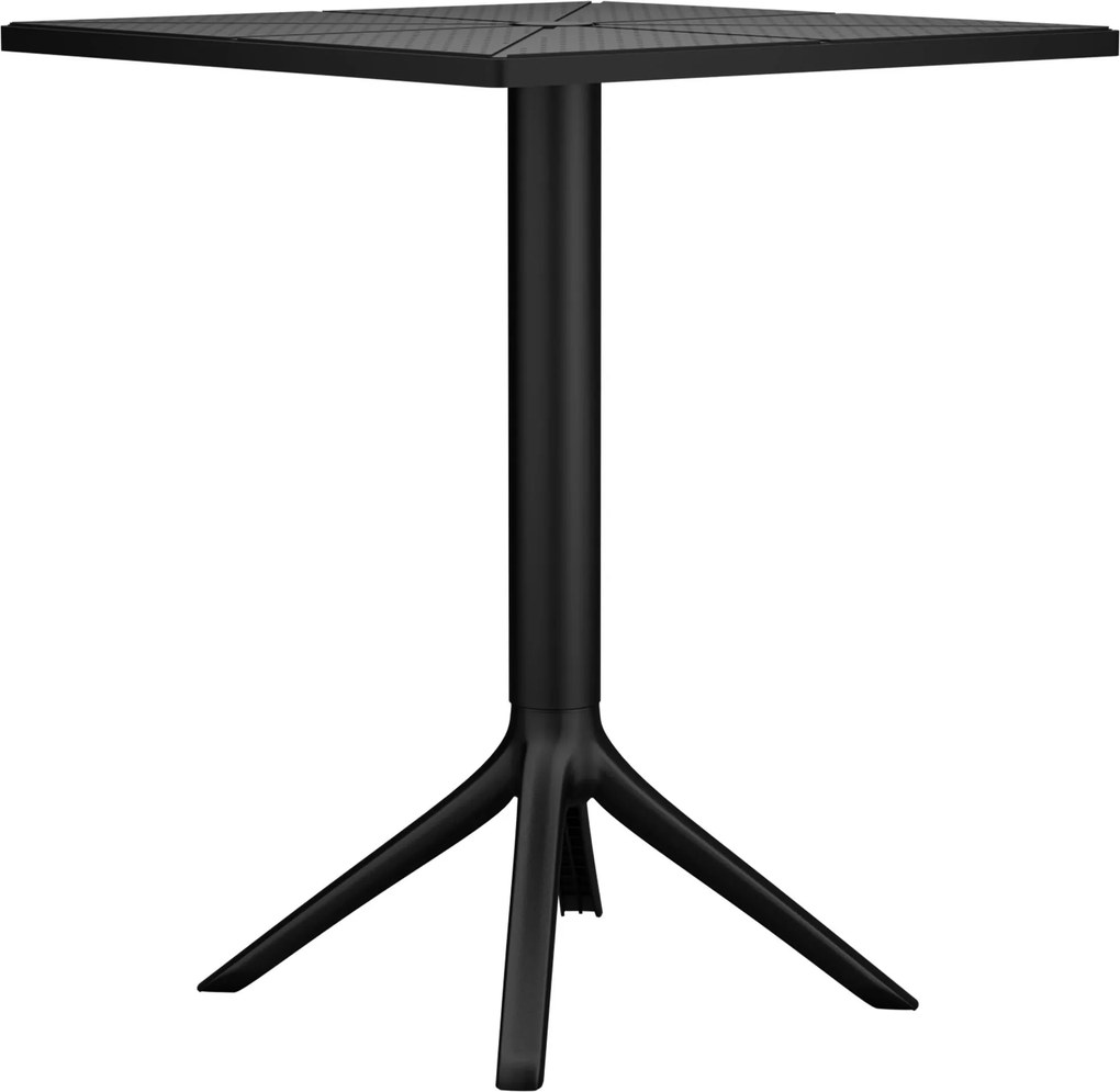 Stôl Nuvela 60x60 cm - čierna