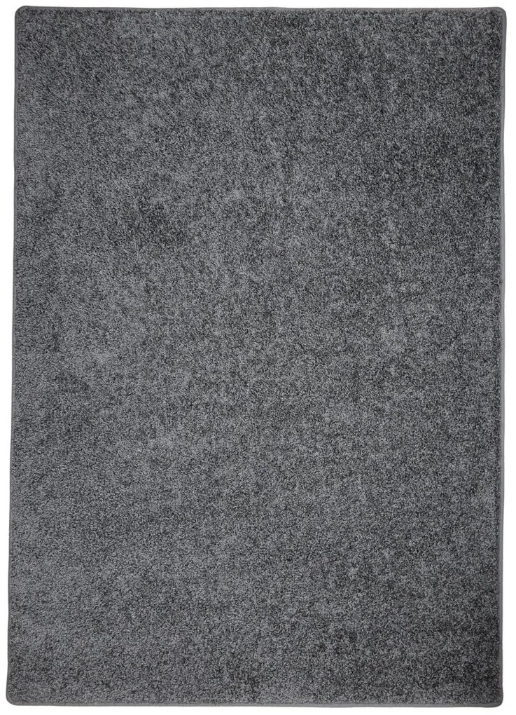 Vopi koberce Kusový koberec Color Shaggy sivý - 50x80 cm