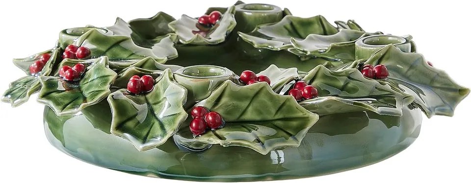 ILEX Adventný veniec 26 cm - zelená