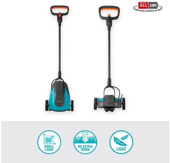 Gardena Aku kosačka HandyMower 22/18 V P4A  (100347919)