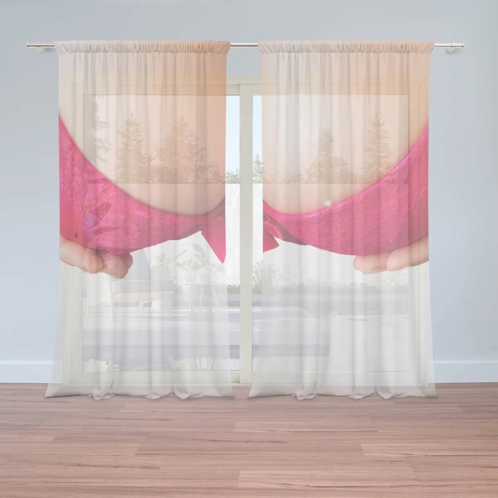 Sablio Záclony Ňadrá: 2ks 150x250cm