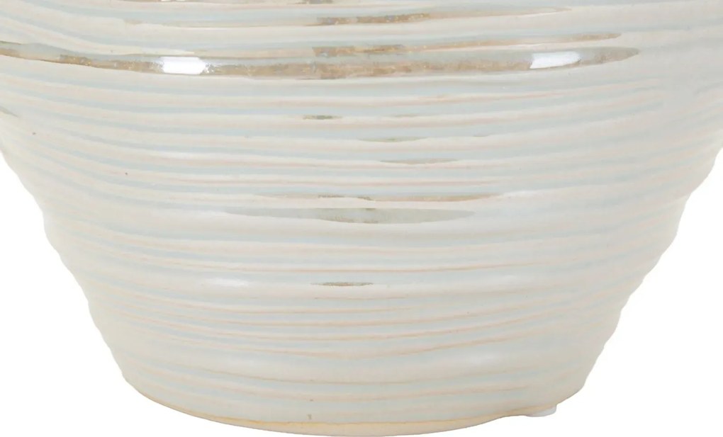 Váza Roundy 22 cm perleťová