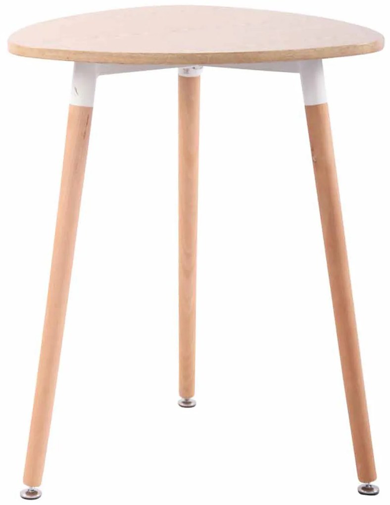 Kuchynský stôl drevený Abenra 60 ~ v75 x Ø60 cm - Natura