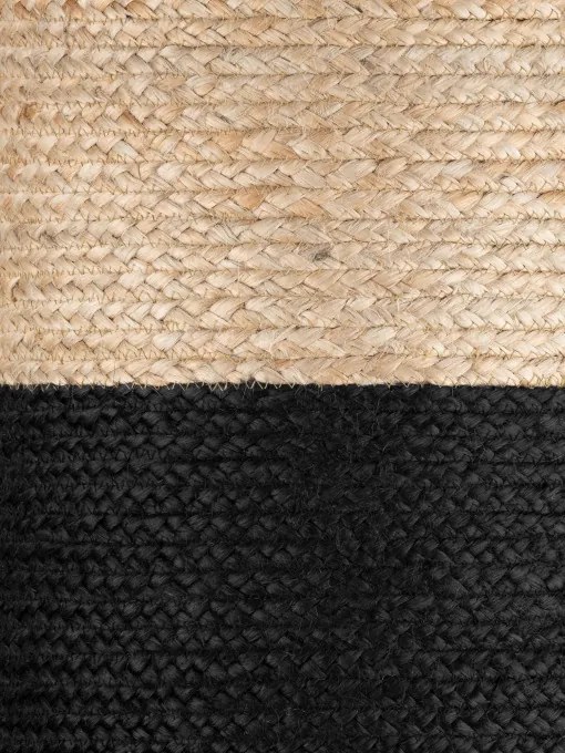 Taburetka Hanse Home Looma naturálna / zlatá / čierna