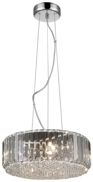 Brilagi - LED Krištáľový luster na lanku GLAMOUR 5xG9/42W/230V