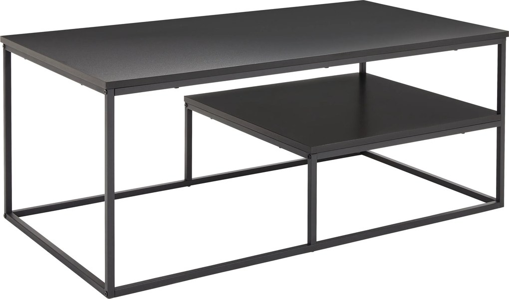 XXXLutz KONFERENČNÝ STOLÍK, čierna, kov, kompozitné drevo, 110/60/45 cm MID.YOU - Stolíky do obývačky - 002798019803