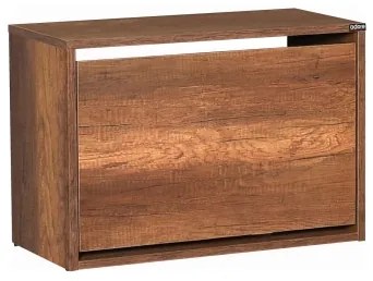 Skrinka na topánky OSLO 42x60 cm hnedá