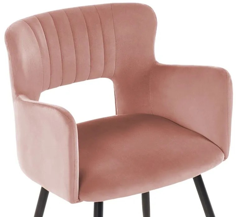 Set 2 ks jedálenských stoličiek Shelba (ružová) . Vlastná spoľahlivá doprava až k Vám domov. 1075760