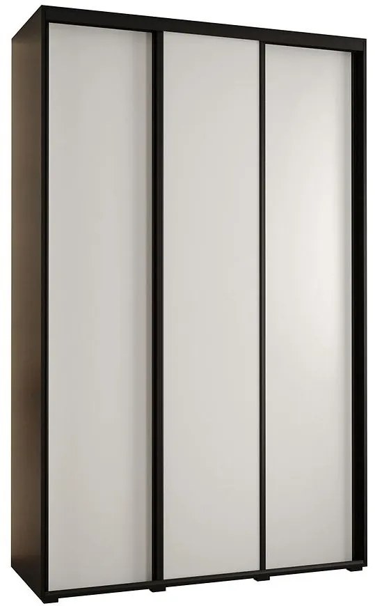 Skriňa 45 Canaris 1 170 čierna/biela/čierna